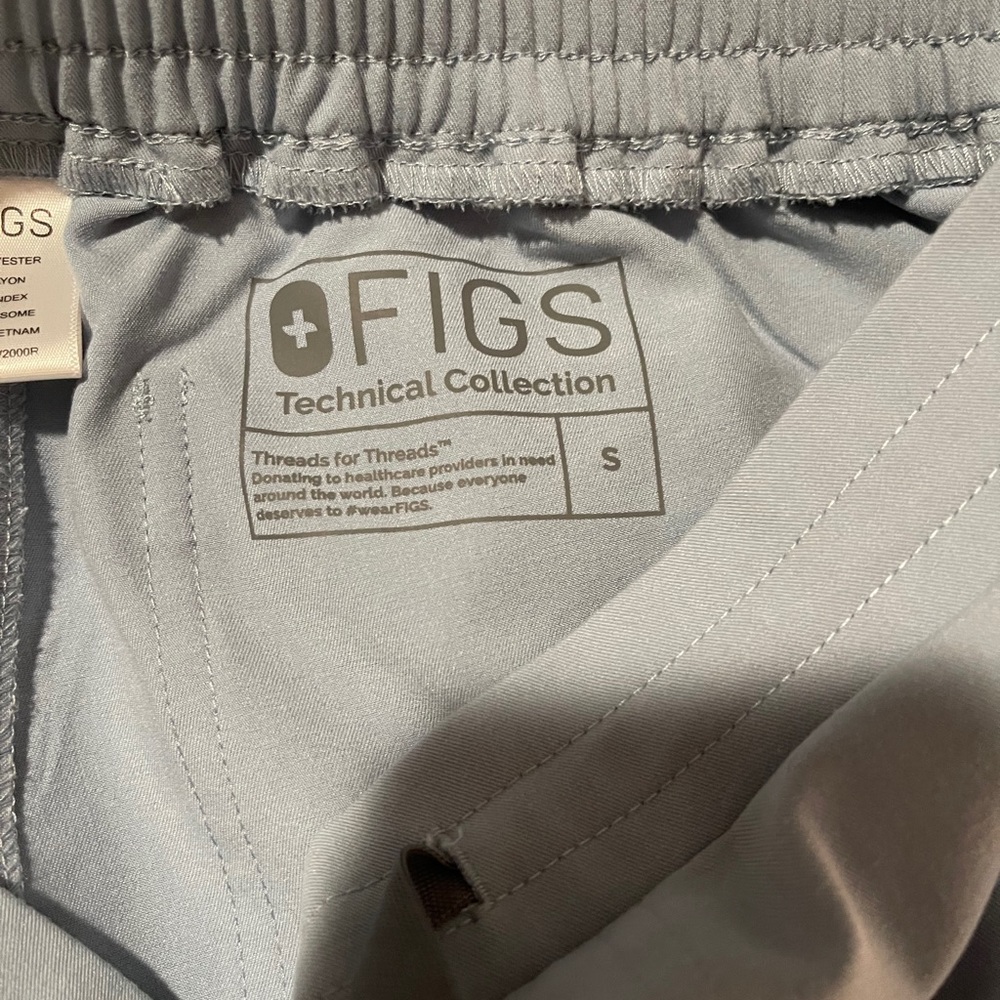Figs S Yola Dusty Blue - Picture 3 of 3
